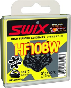 Мазь скольжения SWIX HF10BWX, (+10-0 C), black, 40 g - фото 13374