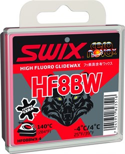Мазь скольжения SWIX HF8BWX, (+4-4 C), black, 40 g - фото 13385