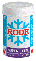 Мазь лыжная RODE, (-1-5 С), Blue Super Extra, 45g - фото 15917