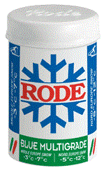 Мазь лыжная RODE, (-3-7, -5-12 С), Multigrade, 45g - фото 15919