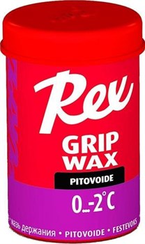 Мазь держания REX Grip waxes, (-0-2 C), Purple Special, 45g - фото 17294