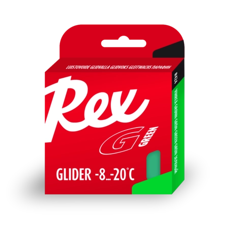 Мазь скольжения REX Racing Gliders, (-8-20 C), Green, 2 * 43g 424
