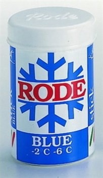 Мазь лыжная RODE, (-2-6 С), Blue, 45g - фото 17377
