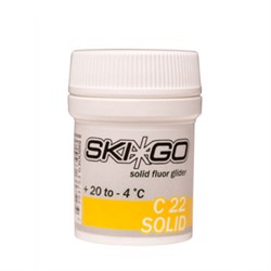 Прессовка SKIGO C22, (+20-4 C), Yellow 20 g - фото 17441