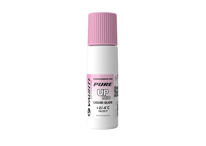 Жидкая мазь скольжения VAUHTI PURE UP Mid, (+2-4 C), 80 ml PUM80