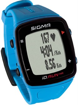 Часы SIGMA ID.RUN HR Blue, 10 функций (GPS, пульс.на часах) - фото 21313