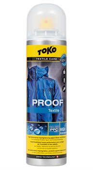 Водоотталкивающее средство для одежды TOKO Textile Proof, 250 ml - фото 21325
