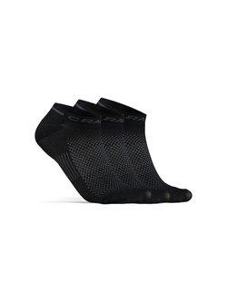 Носки короткие CRAFT Core Dry Shafless Black (3 пары) - фото 23085