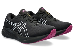 Беговые непромокаемые кроссовки ASICS GEL-PULSE 15 G-TX Black/Blackberry Women