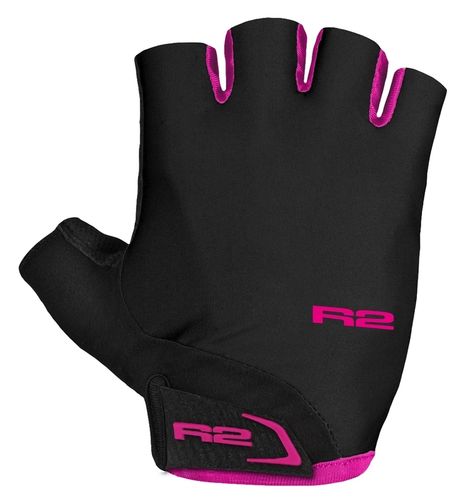 Перчатки R2 Riley для лыжероллеров Black/Pink ATR04G