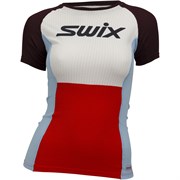 Футболка SWIX RaceX SS женская Fiery red