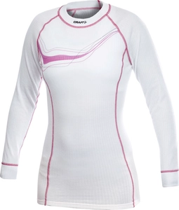 Рубашка CRAFT Active женская white/pink 199895-5900