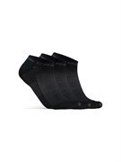Носки короткие CRAFT Core Dry Shafless Black (3 пары)