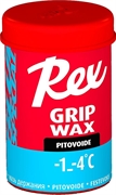 Мазь держания REX Grip waxes, (-1-4 C), Blue Special, 45g