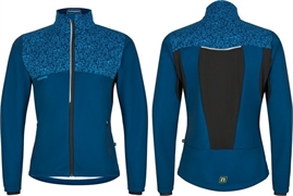 Куртка разминочная NONAME PRO Softshell 23, unisex 11649/синий/оранж