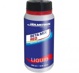 Жидкая мазь скольжения HOLMENKOL Betamix Red, 250 ml 24033