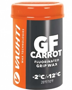 Мазь держания VAUHTI PACE GFluor old snow, (-2-12 C), Carrot K18, 45 g GFC