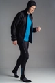 Ветровка NORDSKI Run Black/Blue 278700