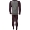 Комплект термобелья ULVANG Gausal детский Fig/Grey Melange 59012-80853