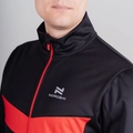 Куртка разминочная NORDSKI Base Black/Red 810910
