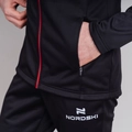 Куртка разминочная NORDSKI Base Black/Red 810910
