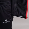 Куртка разминочная NORDSKI Base Black/Red 810910