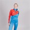 Куртка разминочная NORDSKI Premium National женская Blue/RED - фото 22510