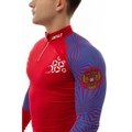 Комбинезон гоночный KV+ Lahti Red/Blue раздельный 21V118.RUS