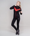 Костюм разминочный NORDSKI Base Black/Red женский 816910