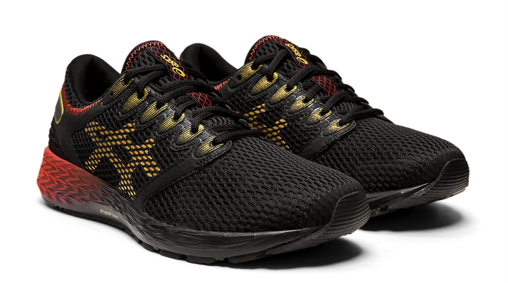 Asics roadhawk ff 2 black gold on sale