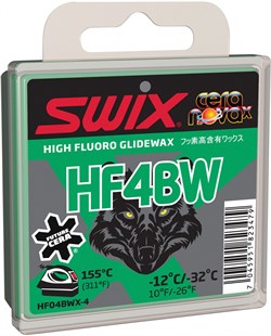 Мазь скольжения SWIX HF4BWX, (-12-32 C), black, 40 g - фото 13376