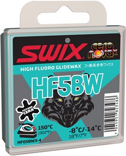 Мазь скольжения SWIX HF5BWX, (-8-14 C), black, 40 g - фото 13378