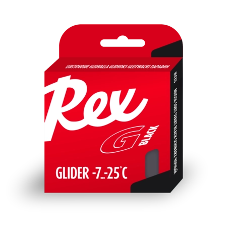 Мазь скольжения REX Racing Gliders, (-10-25 C), Black, 2 * 43g 433