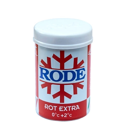 Мазь лыжная RODE, (+2-0 С), Rot Extra, 45g P52