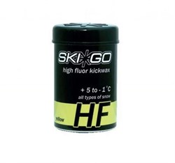 Мазь держания SKIGO HF, (+5-1 C), Yellow, 45 g - фото 17399