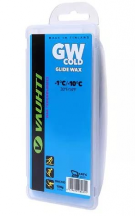 Мазь скольжения VAUHTI GW Cold (-1-10 C), 180 g GWC180