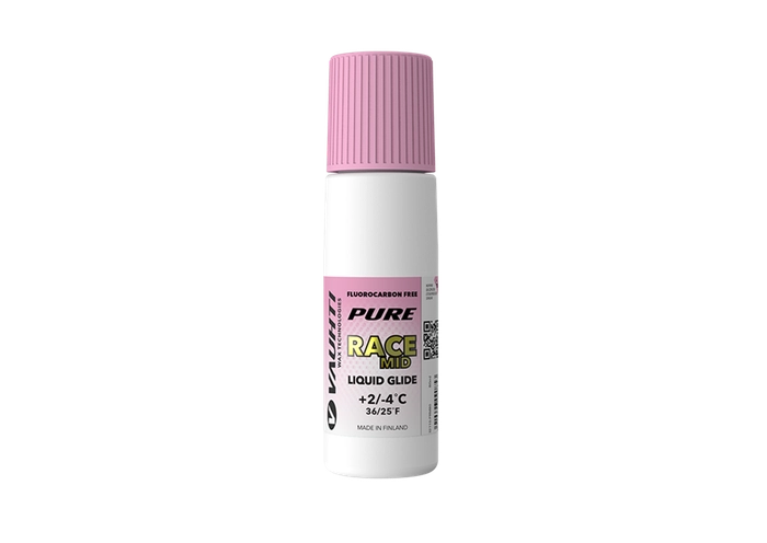 Жидкая мазь скольжения VAUHTI PURE RACE Mid, (+2-4 C), 80 ml PRM80