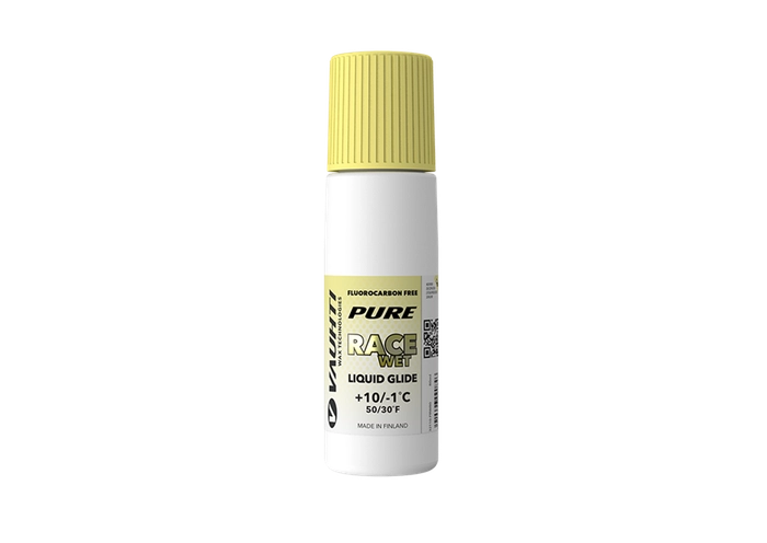 Жидкая мазь скольжения VAUHTI PURE RACE Wet, (+10-1 C), 80 ml PRW80