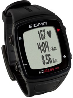 Часы SIGMA ID.RUN HR Black, 10 функций (GPS, пульс.на часах) - фото 21311