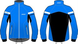 Куртка KV+ Cross разминочная blue/black - фото 24383
