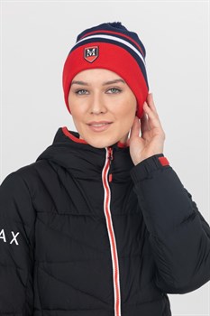 Шапочка MOAX Blizzard Blue/red - фото 24669