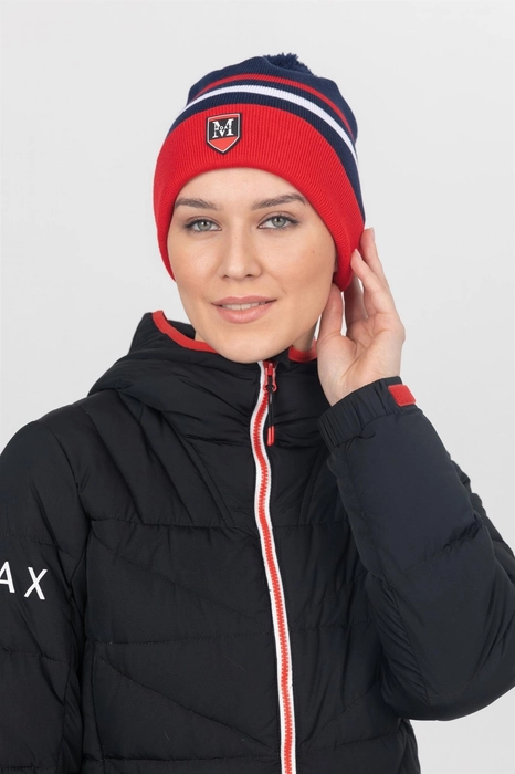 Шапочка MOAX Blizzard Blue/red 46631M-75100
