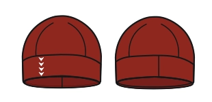Лыжная шапка BIVIUM Баланс true red SHW101UN_0500