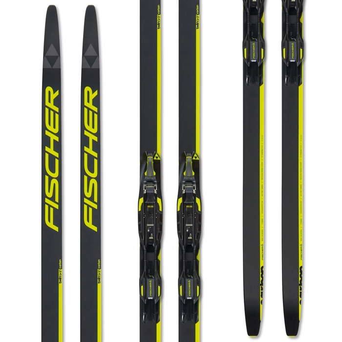 Лыжи FISCHER TWIN SKIN CARBON JUNIOR IFP 22/24 N58022