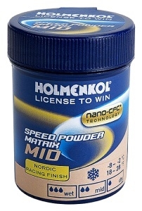 Порошок Holmenkol Matrix SpeedPowder MID SILVER (WORLD CUP) -2°…-10°C 30 g 24343-s - фото 26973