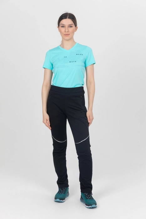 Брюки MOAX Solo Full zip женские Чёрный SW212218-10000