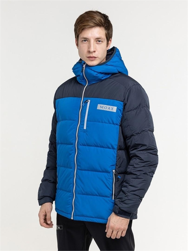 Куртка пуховая MOAX Club Team синяя 314231-72105