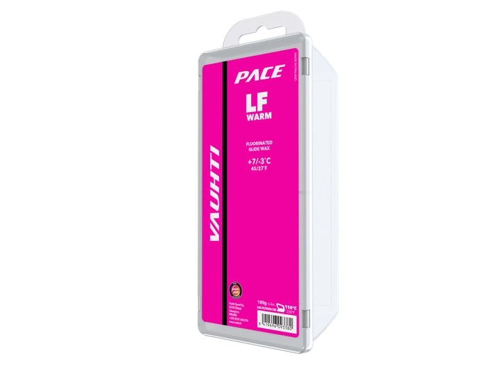Мазь скольжения VAUHTI PACE LF Warm, (+7-3 C), 180 g PLFRWA180