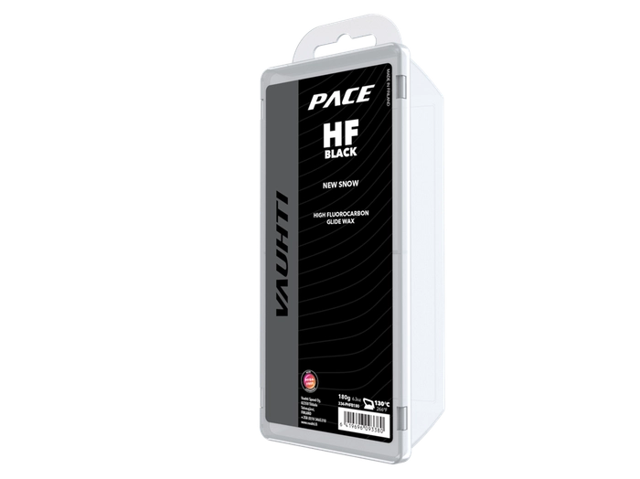 Мазь скольжения VAUHTI PACE HF Black, new snow, 180 g PHFB180