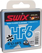 Мазь скольжения SWIX HF6X, (-5-10 C), Blue, 40 g